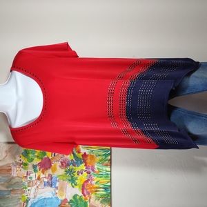 Coral Bay Stretch Knit Tee Shirt